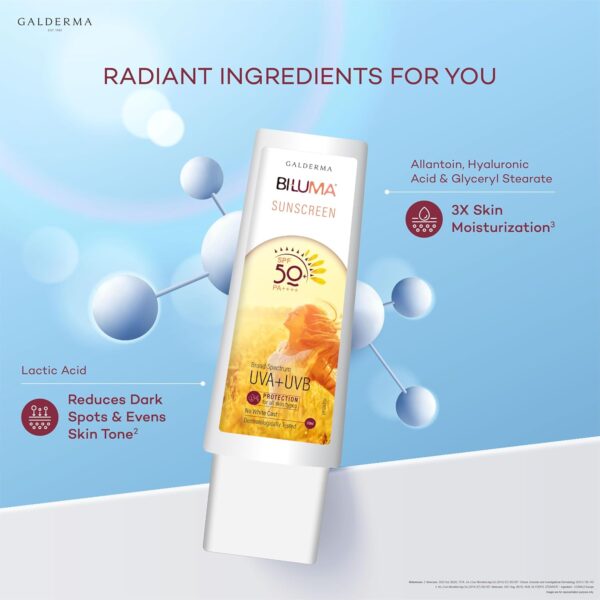 Bi-Luma Sunscreen| Spf 50+ & Pa++++|Brightening & Hydrating Sunscreen - Image 6