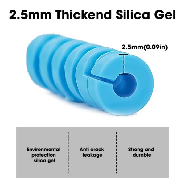 Sounce 25 Pcs Spiral Cable Protectors - Image 5