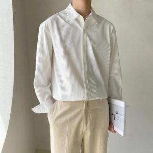 GRECIILOOKS Shirt for Men | Mens Casual Shirt | Men Stylish Shirt | Men Popcorn Shirt | Men's Regular Fit | Men Formal Shirt | Men's Solid Slim Fit