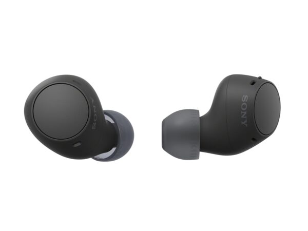 Sony WF-C510 Truly Wireless Bluetooth Earbuds with Mic, TWS, Up to 22 Hours Battery, in Ear, Ambient Sound Mode, Small and Comfortable, IPX4- Black - Image 2