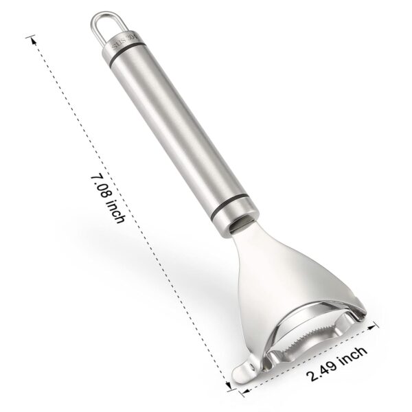 Corn Peeler Stainless Steel Corn Cob Stripper Tool Corn Thresher from The Cob - Image 2