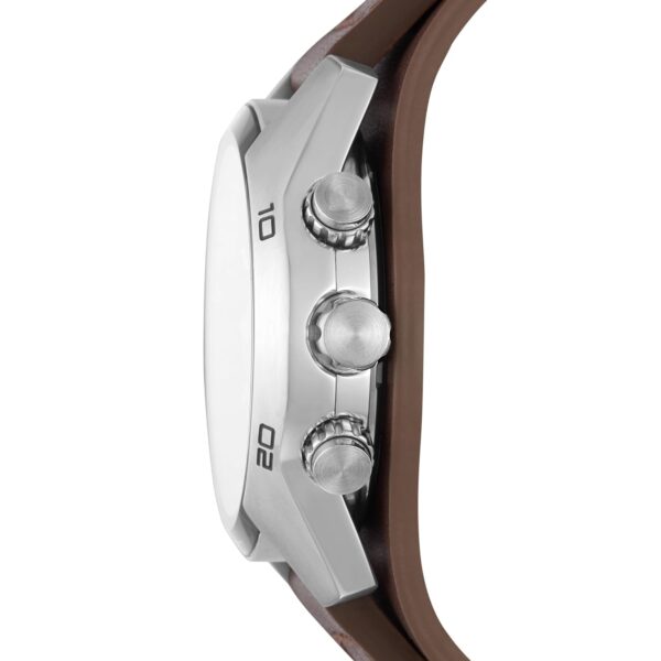 Fossil Cuff Chronograph White Dial Men's Watch-CH2565 - Image 5
