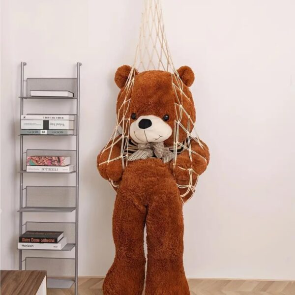 Stuffed Animal Toy Hammock, Hanging Cotton Organizer Storage for Soft Toys - Image 10