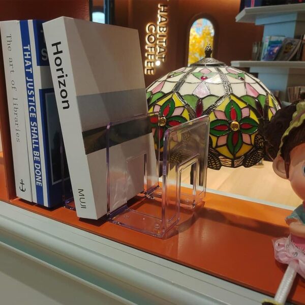 Purse Organiser Bag Stand Acrylic Organizer book stand - Image 10