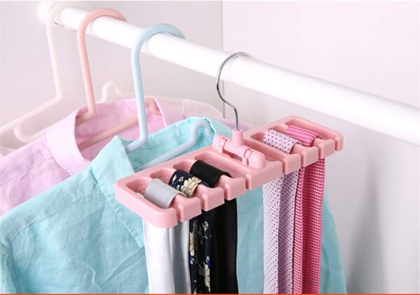 Multipurpose Belt Hangers For Wardrobe, Hanging Organizer