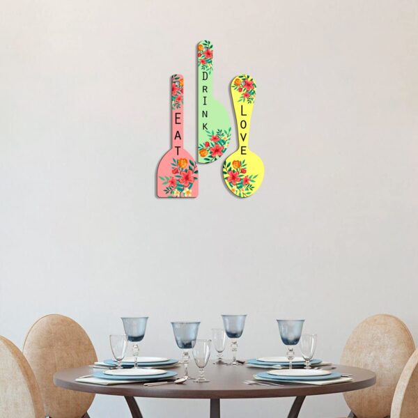 Sehaz Artworks Wall Decor Items for Bedroom | Home Decor Items for Living Room | Kitchen Hanging Decor | Kitchen Decor Items | Kitchen Wall Hanging - Spoon-0009 - Image 6