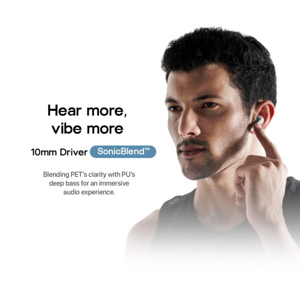 Noise Newly Launched Buds VS601 in-Ear Truly Wireless Earbuds with 50H of Playtime, Transparent case lid, Quad mic ENC, Dual Device Pairing, 10mm Driver, BT v5.3 (Copper Brown) - Image 8