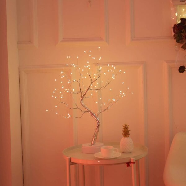 REFULGIX LED Bonsai Tree Light with 36 LEDs | Touch Sensor Table Lamp | - Image 6