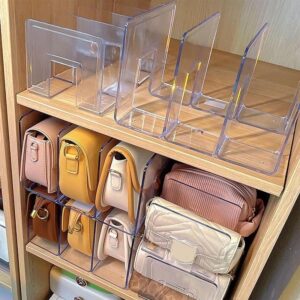 Purse Organiser Bag Stand Acrylic Organizer book stand