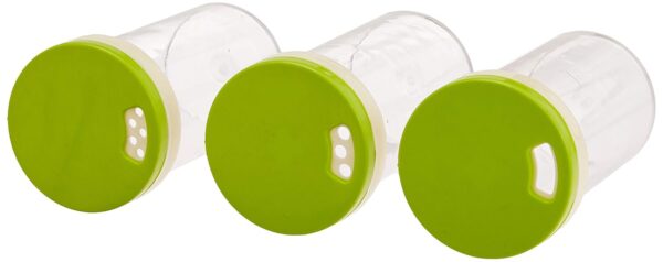 Solimo Revolving Plastic Spice Rack set (16 pieces) - Image 2