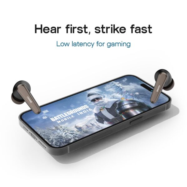 Noise Newly Launched Buds VS601 in-Ear Truly Wireless Earbuds with 50H of Playtime, Transparent case lid, Quad mic ENC, Dual Device Pairing, 10mm Driver, BT v5.3 (Copper Brown) - Image 4