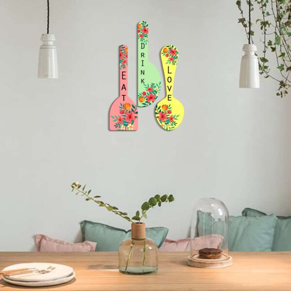 Sehaz Artworks Wall Decor Items for Bedroom | Home Decor Items for Living Room | Kitchen Hanging Decor | Kitchen Decor Items | Kitchen Wall Hanging - Spoon-0009 - Image 4