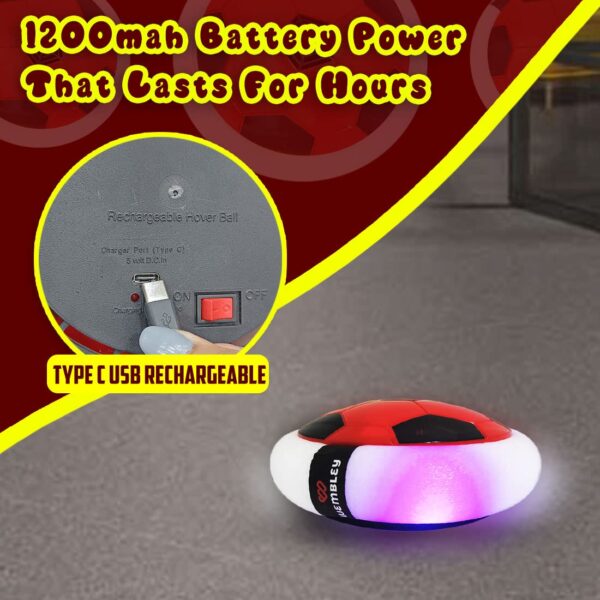 Rechargeable Hover Football Indoor Game for Kids - Image 7