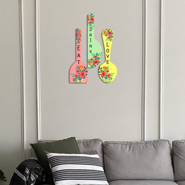 Sehaz Artworks Wall Decor Items for Bedroom | Home Decor Items for Living Room | Kitchen Hanging Decor | Kitchen Decor Items | Kitchen Wall Hanging - Spoon-0009 - Image 10