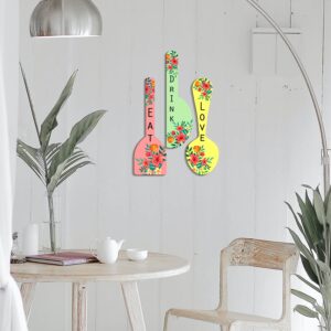 Sehaz Artworks Wall Decor Items for Bedroom | Home Decor Items for Living Room | Kitchen Hanging Decor | Kitchen Decor Items | Kitchen Wall Hanging - Spoon-0009