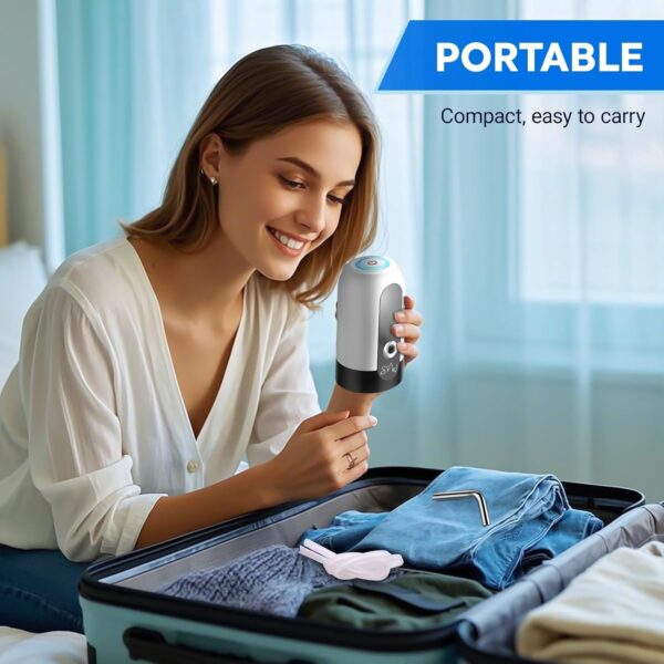 Automatic Water Dispenser Pump for 20 Litre Bottle | Portable USB Rechargeable Water Pump Dispenser for Home, Office & Outdoors | Water Can Pump for 20 Litre | Water Can Dispenser | 1 Year Warranty - Image 7
