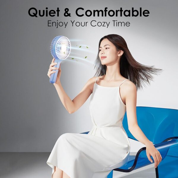 Gesto Portable Fan Rechargeable – USB Charging Hand Fan - Image 4