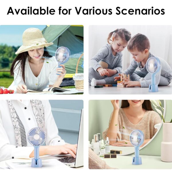Gesto Portable Fan Rechargeable – USB Charging Hand Fan - Image 6