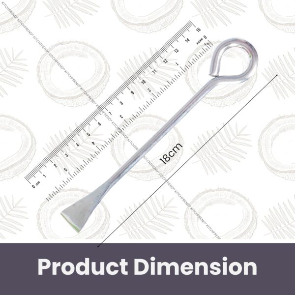 Coconut Grater Stainless Steel Rod - Coconut White Remover from Sheel - Image 5