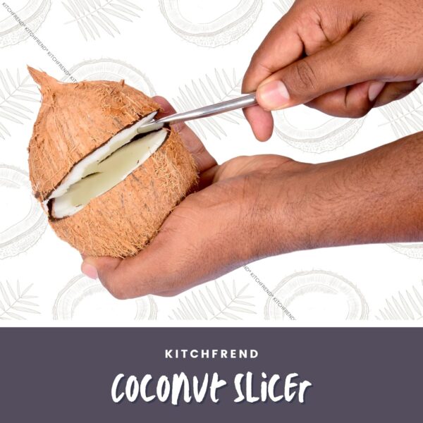 Coconut Grater Stainless Steel Rod - Coconut White Remover from Sheel - Image 6