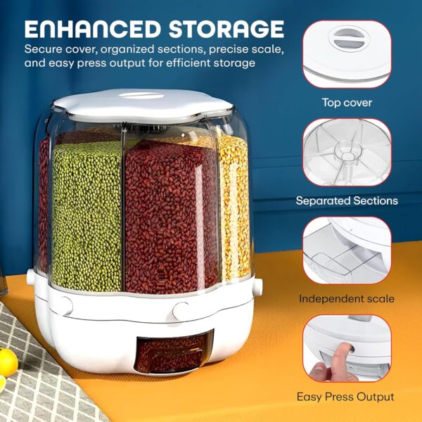 Grocery Organiser 360° Rotating - Image 7